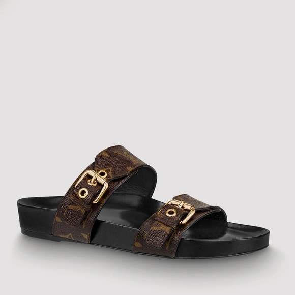 Authentic Louis Vuitton Bom Dia Flat Mule Size 40